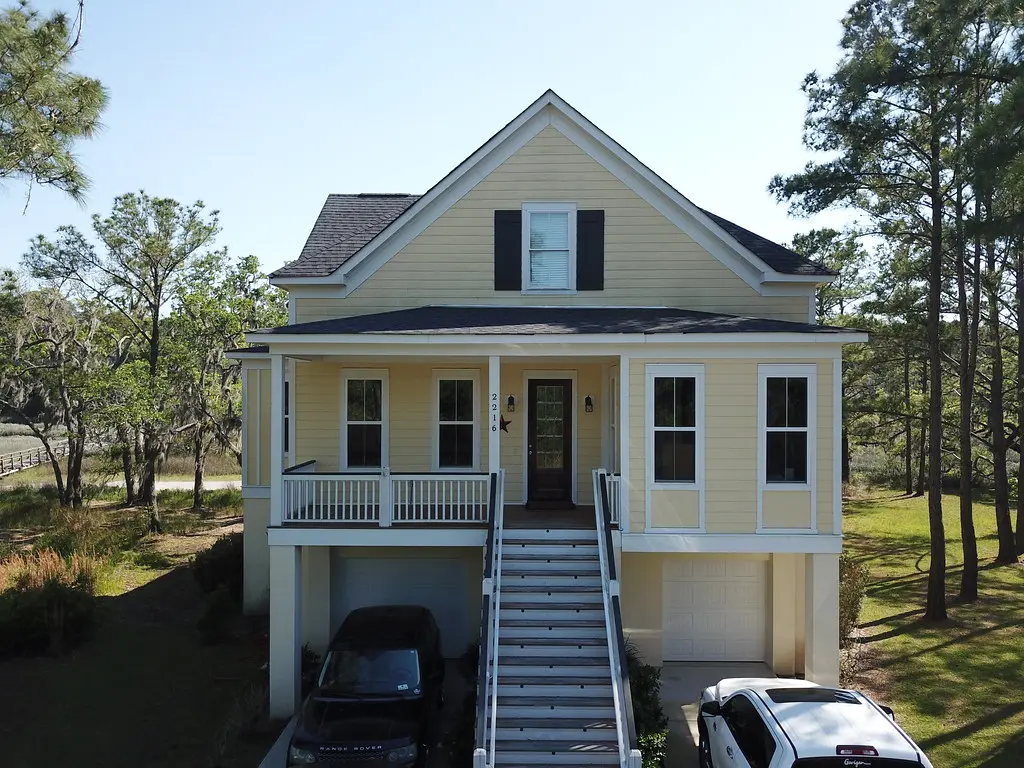 Completed Allison Ramsey Eden home in Live Oaks at Battery Creek in Beaufort, South Carolina
